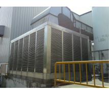 75Kw不銹鋼中央環(huán)保空調(diào)安裝（超遠距離送風，崗位降溫神器）
